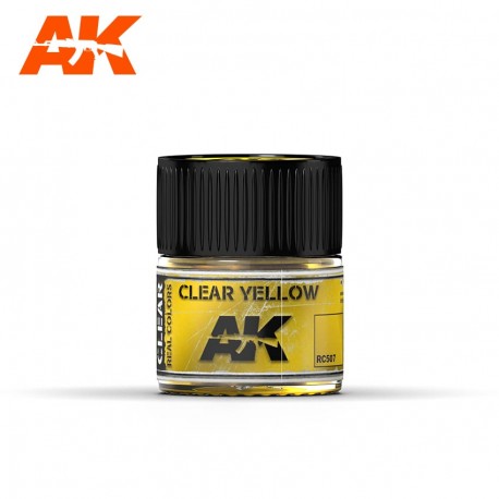 Clear Yellow, 10ml. Real Colors.