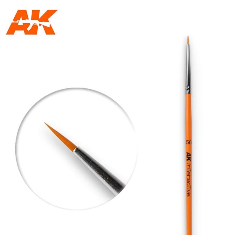 Brush round Nº5/0. Brush round Nº5/0.