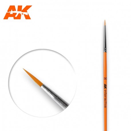 Brush round Nº3/0. Brush round Nº3/0.