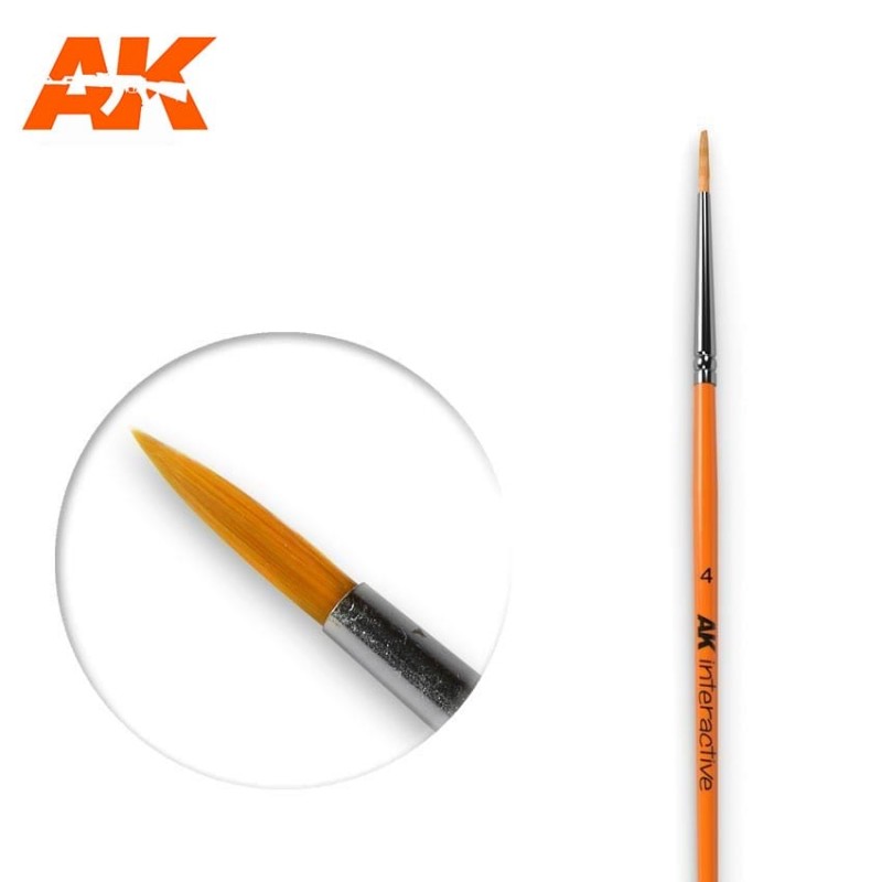 Brush round Nº4. Brush round Nº4.