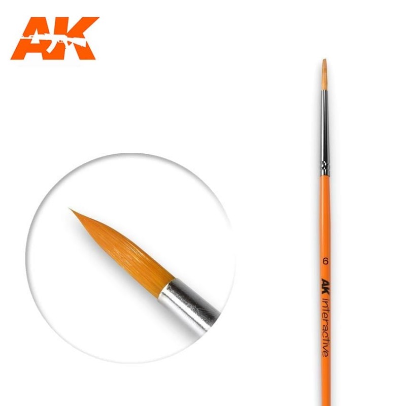 Brush round Nº6. Brush round Nº6.