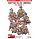 British soldiers tank riders. British soldiers tank riders.