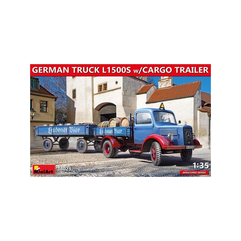 Vehículo Mercedes L1500A.