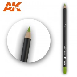Aquarellstift: hellgrün.