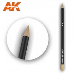 Aquarellstift: Sand.