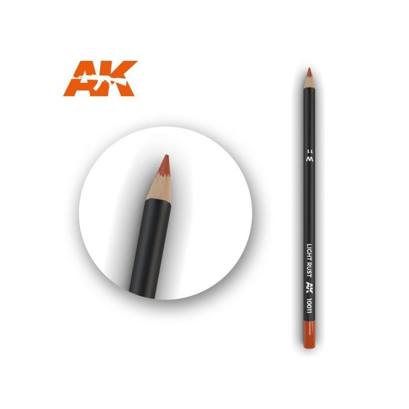 Lápiz acuarelable: sepia.