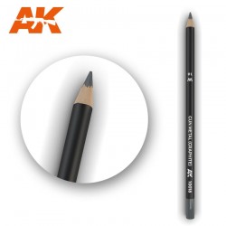 Crayon aquarelle : graphite.