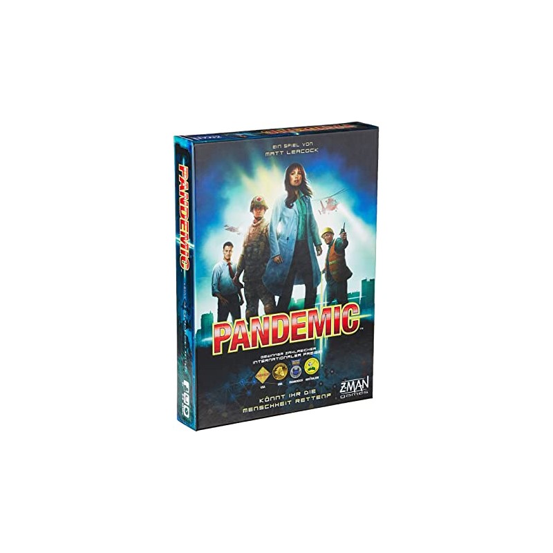 Pandemic. Z-MAN. Pandemic. Z-MAN.