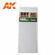 Dry sandpaper, 800 g.