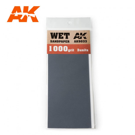 Wet sandpaper, 2000 g.