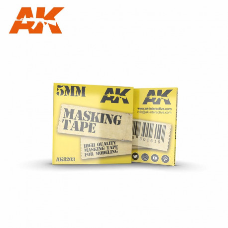 Maskint tape 5 mm.
