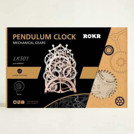 Pendulum clock.