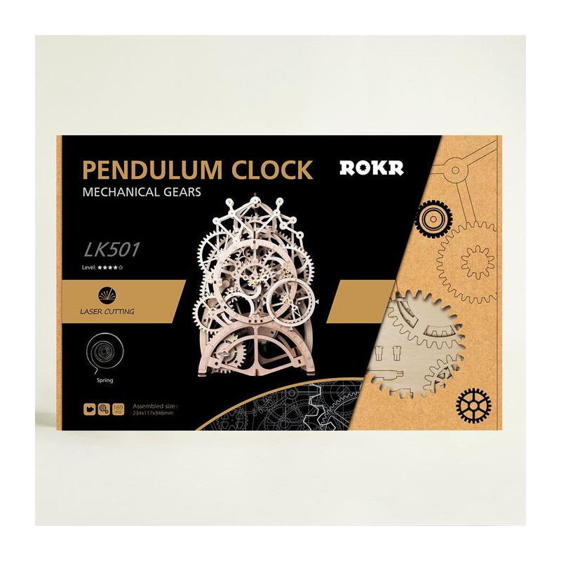 Pendulum clock.