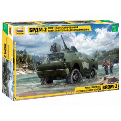 Véhicule de reconnaissance BRDM-2.
