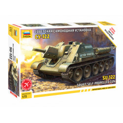 SU-122 autopropulsado russo.