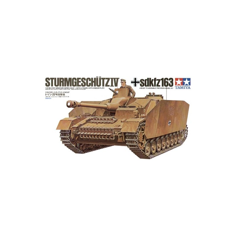 Sturmgeschutz IV alemán (Sd.Kfz.167). TAMIYA 35087