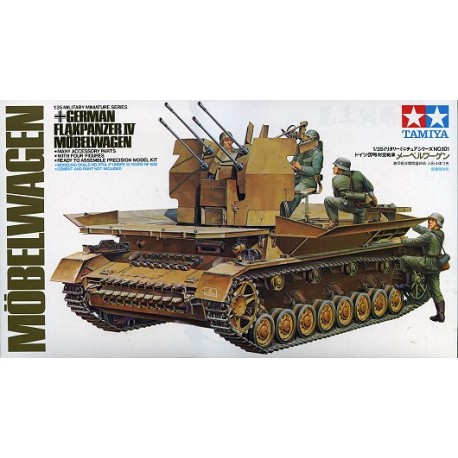 Mobelwagen Flakpanzer IV alemán. TAMIYA 35101