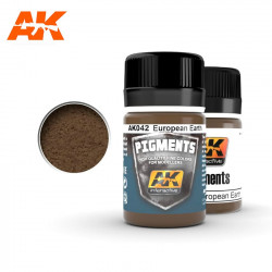 Pigmento da terra da Europa. 35 ml.
