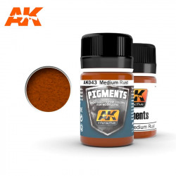Pigmento de óxido médio. 35 ml.