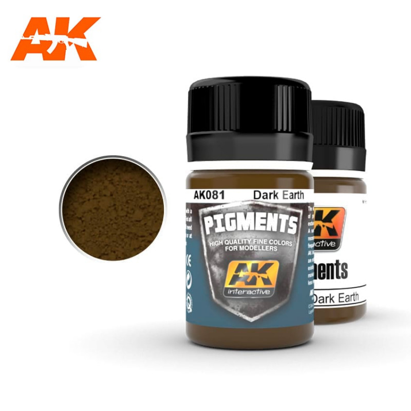 Pigmento tierra oscura. 35 ml. Pigmento tierra oscura. 35 ml.
