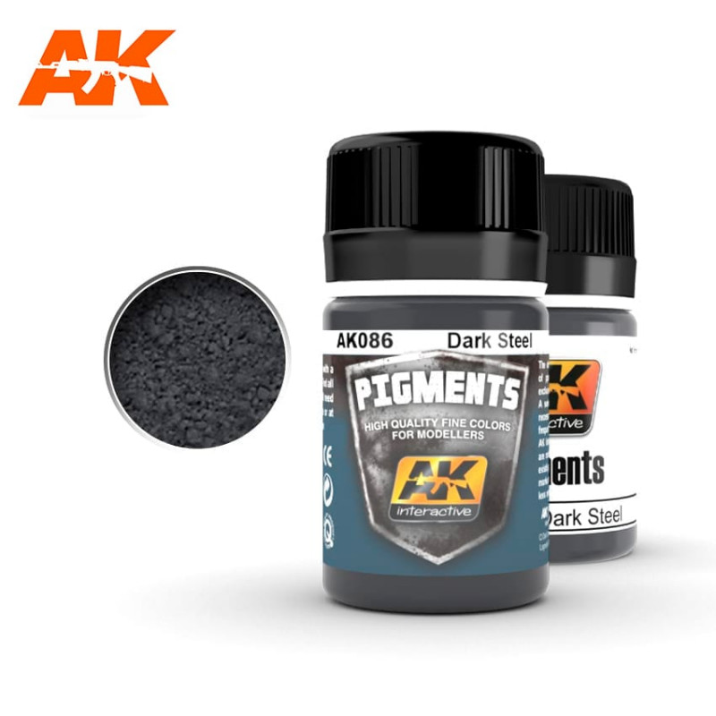 Pigmento acero oscuro. 35 ml. Pigmento acero oscuro. 35 ml.