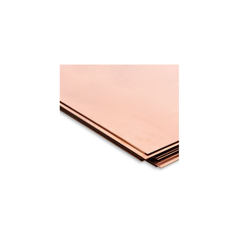 Plancha de bronce de 0,4 mm.