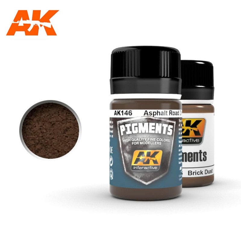 Pigment - Asphalt road dirt. 35 ml. Pigment - Asphalt road dirt. 35 ml.