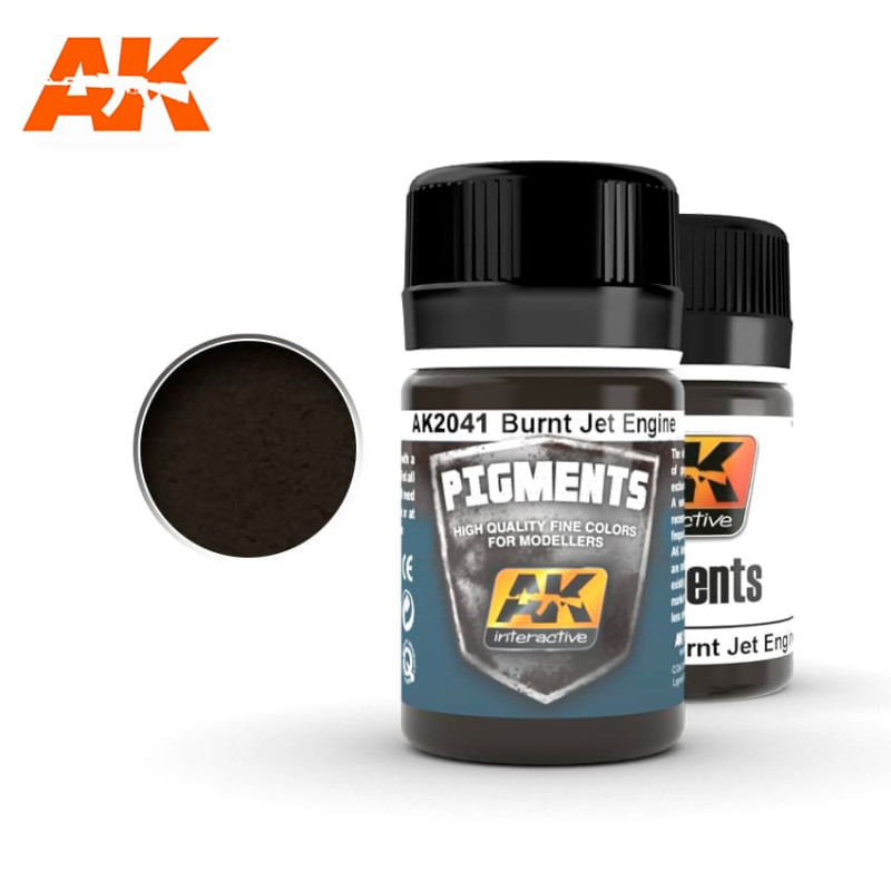Pigment - Burnt jet engine. 35 ml. Pigment - Burnt jet engine. 35 ml.