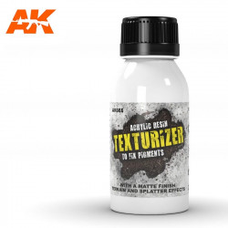 Résine texturante acrylique. 100 ml.
