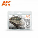 Set de weathering de invierno.