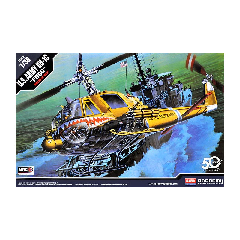 UH-1C Huey "Frog". UH-1C Huey "Frog".