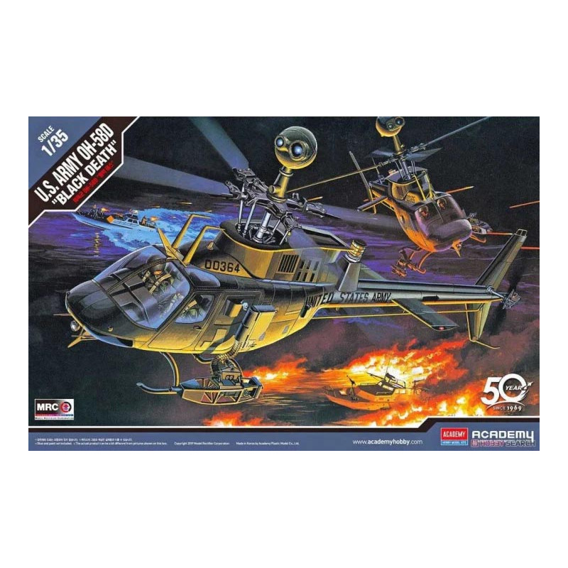 OH-58D Kiowa "Black Death".