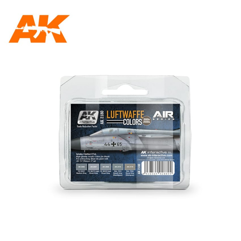 Set de colores Luftwaffe 1990S 2000S. Set de colores Luftwaffe 1990S 2000S.