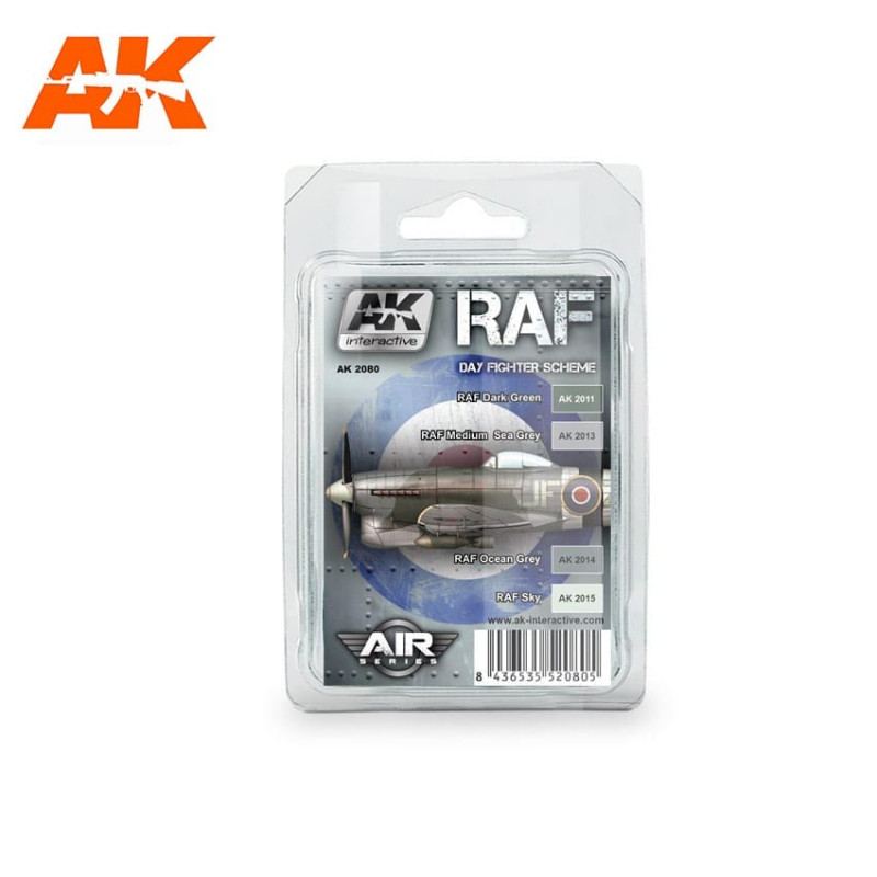 Set de colores RAF Day Fighter. Set de colores RAF Day Fighter.