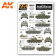 Decal set: War in Afghanistan.