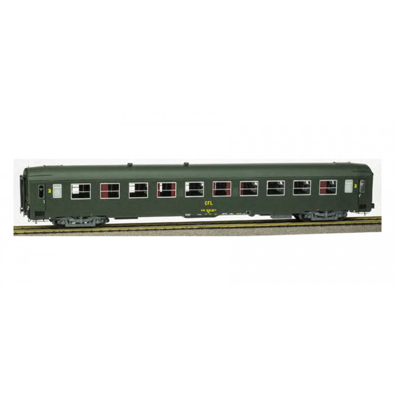 Coche de 2a clase UIC B10, CFL. Coche de 2a clase UIC B10, CFL.