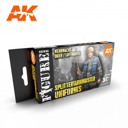 SPLITTERTARNMUSTER Einheitliches Farbset.