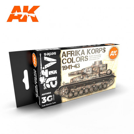 Afrika Korps colors 1941-43.