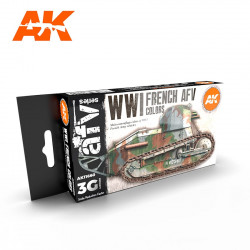 AFV-Farbsatz französisch WW1.