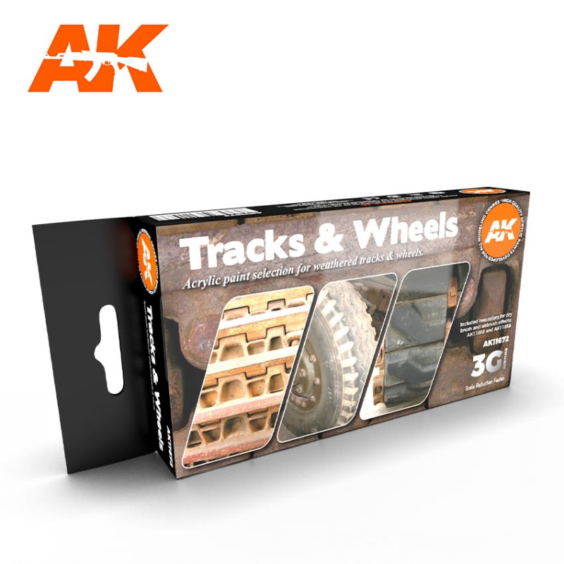 Tracks & wheels. Tracks & wheels.