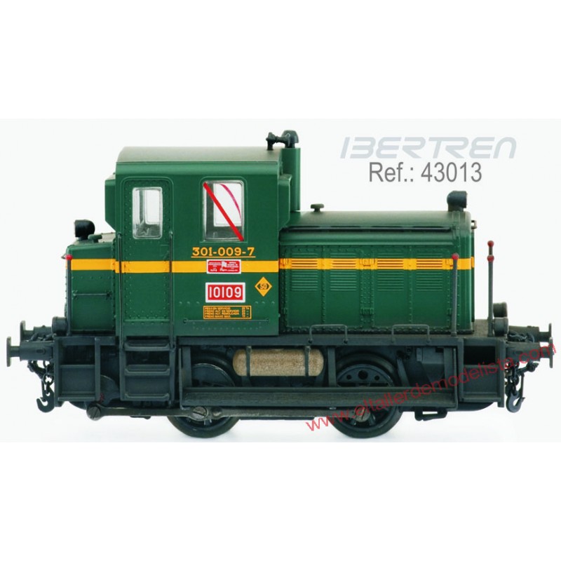 Locomotora 10109 “Memé” verde "envejecido". IBERTREN 43013 Locomotora 10109 “Memé” verde "envejecido". IBERTREN 43013