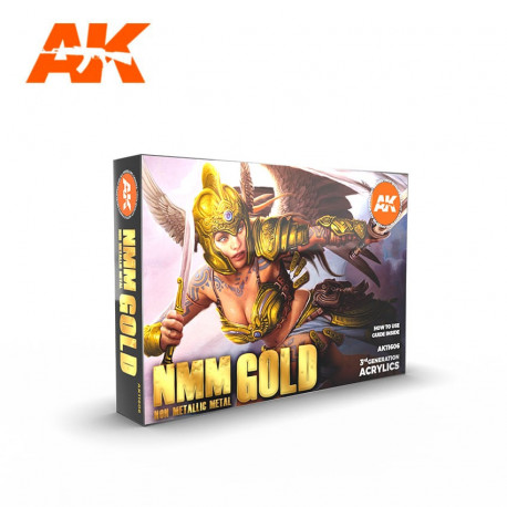 Set de colores oro NMM (Metal No Metáilico)