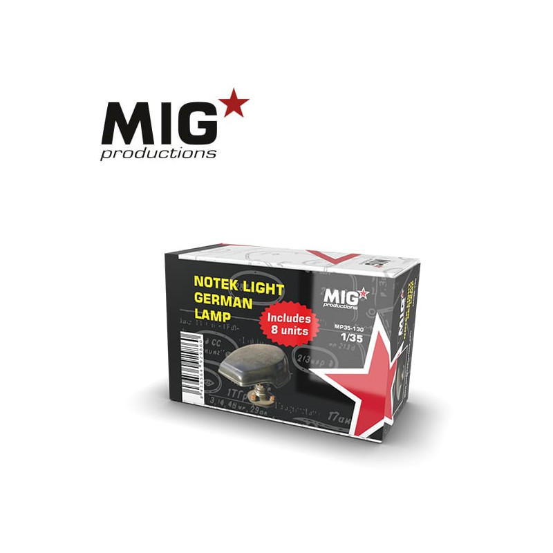Foco de camuflaje alemán tipo Notek (x8).