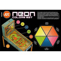 Neon colors set.