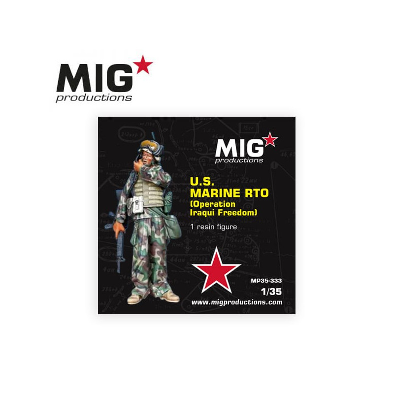 US Marine RTO, Operation Iraqui Freedom.