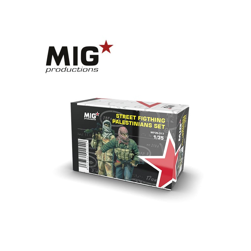 Street fighting Palestinians.