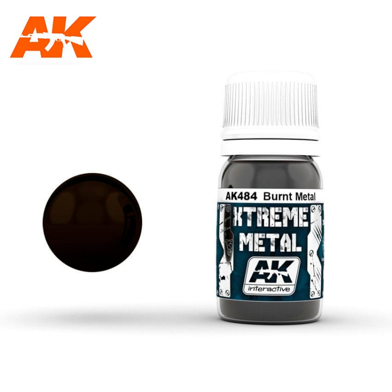 Pintura metalizada Metal Quemado, 30 ml. Pintura metalizada Metal Quemado, 30 ml.