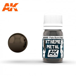 Metallic-Farbe aus blassem gebranntem Metall, 30 ml.