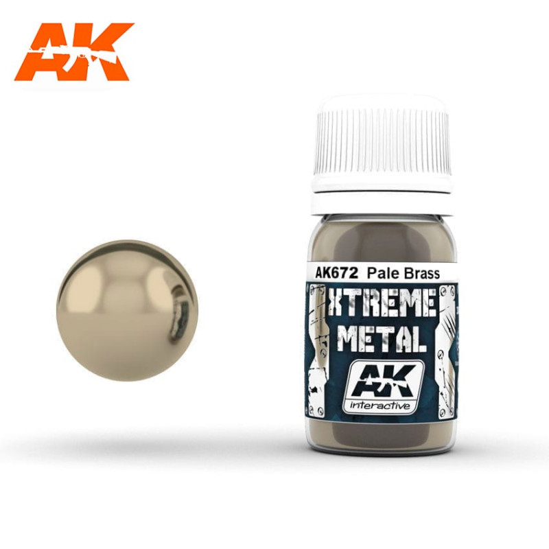 Pintura metalizada Latón Pálido, 30 ml. Pintura metalizada Latón Pálido, 30 ml.
