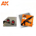 Lente Roja 1mm (x4). Lente Roja 1mm (x4).